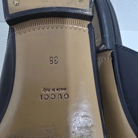 Gucci Princetown Horsebit Leather Mules, Black (Size 38) With Box - Picture 10 of 14